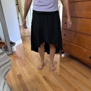 HALARA Black Maxi Skirt